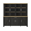 Dressoir-Vaisselier-Sequoia-1J1K504-1J1K340-Chene-Artisan-Noir-02-Gautier