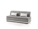 Element-Maestro-2500-tissu-dakar-gris-clair-simili-cuir-diesel-pure-blanc-Comodi-Sofa