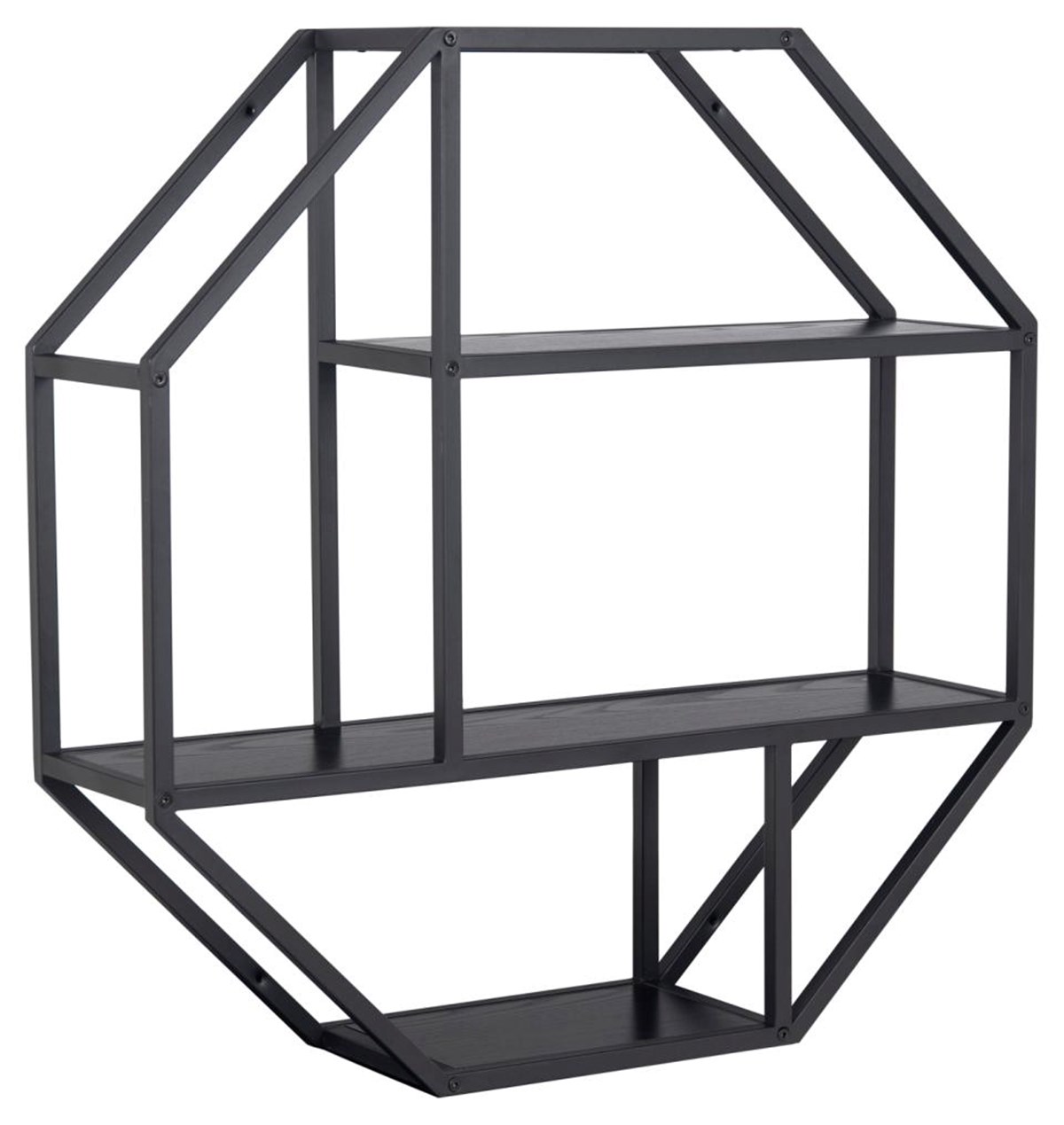 Etagère-murale-Seaford-89690-ash-black-base-metal-powder-coated-side-Actona