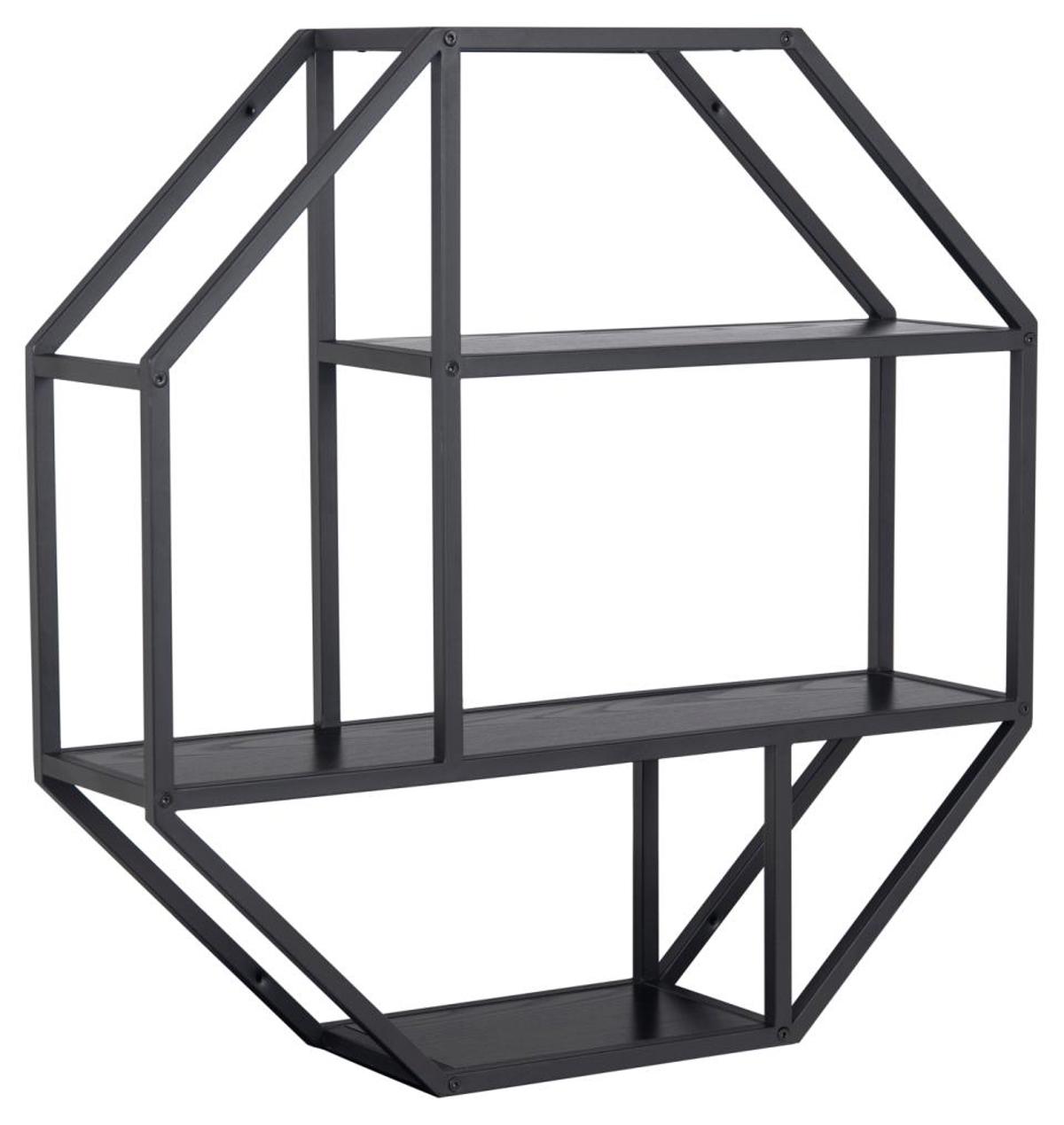 Etagère-murale-Seaford-89690-ash-black-base-metal-powder-coated-side-Actona