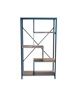 Etagere-bibliotheque-BS-N2338A-melamine-metal-front-Comodi-Living