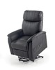 Fauteuil-Relax-Gilbert-cuir-noir-01-De-Eiken-Zetel