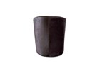 Fauteuil-appoint-9750-simili-cuir-gris-fonce-back-Rousseau