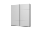 Gard armoire 2 portes coulissantes chene blanc 03