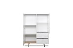 Highboard-Goteborg-53-blanc-front-ouvert-Finori