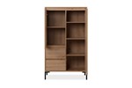 Highboard-Korsika-53A-artisan-oak-frontal-ouvert-Finori