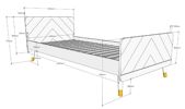 Lit-1-personne-Billy-MDF-laque-vert-90cm-BIBE9016-dimensions-Vipack