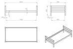 Lit-1-personne-Pino-bois-pin-90cm-PIBEHE-dimensions-Vipack