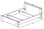 Lit-Elias-decor-bois-chene-160cm-dessin-Oosterlynck
