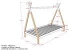 Lit-Tipi-TIBELP9014-MDF-laque-pin-massif-dimensions-Vipack