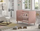 Lit-bebe-Billy-BIBB6013-papier-decor-rose-ambi-Vipack