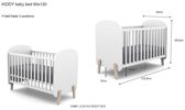 Lit-bebe-Kiddy-MDF-laque-blanc-60cm-dimensions-Vipack