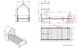 Lit-cabane-Casami-MDF-laque-blanc-90cm-CSBE9014-dimensions-Vipack
