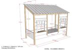Lit-cabane-Housebed -HB900514-HBRB9014-MDF-laque-pin-massif-dimensions-Vipack