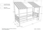 Lit-cabane-Housebed -HB900914-MDF-laque-pin-massif-dimensions-Vipack