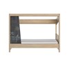 Lit-cabane-Luce-Diagone-E72002-decor-bois-noir-front2-Gautier