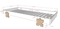 Lit-e1-personne-empilabl-Modulo-MDBE9315-pin-massif-gris-puzzle-dimensions-Vipack