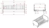 Lit-junior-KITD7014-Kiddy-MDF-laque-blanc-70cm-dimensions-Vipack