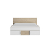 Lit-rangement-140-190-Swivel-E71024-cuneo-oak-white-front-Gautier