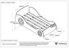 Lit-voiture-Love-car-Funbeds-MDF-rose-SCLB200-dimensions-Vipack