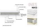 Matras-Ines-MA12-pocketveren-polyetherschuim-detail-FR-Duvatex