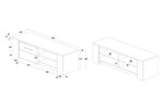 Meuble-TV-1-porte-Elite-decor-bois-chene-145cm-dessin-Oosterlynckjpg