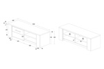 Meuble-TV-1-porte-Elite-decor-bois-chene-145cm-dessin-Oosterlynckjpg