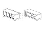 Meuble-TV-1-porte-Eureka-decor-bois-chene-120cm-dessin-Oosterlynck