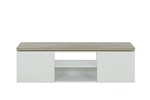 Meuble-TV-2-portes-2-niches-Mike-Diagone-E07012-decor-blanc-front-Gautier