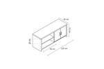 Meuble-TV-Dixon-2146-3-decor-beton-blanc-120cm-schema-Rousseau