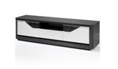 Meuble-TV-Matera-laque-blanc-gris-170cm-side-Albea