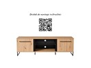 Meuble-TV-Sardinia-decor-chene-artisan-front-QRNL-code-Forma-Ideale
