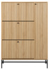 Meuble-a-chaussure-3tiroirs-1porte-Albany-024286-oak-rough-melamine-base-matt-black-02-Actona