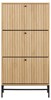 Meuble-a-chaussure-3tiroirs-Albany-023790-oak-rough-melamine-base-matt-black-02-Actona
