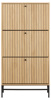 Meuble-a-chaussure-3tiroirs-Albany-023790-oak-rough-melamine-base-matt-black-02-Actona