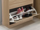 Meuble-a-chaussures-4-tiroirs-Carini-5203-3-decor-chene-sonoma-63cm-open-Rousseau