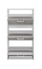 Meuble-a-chaussures-Fulda-1-decor-beton-blanc-61cm-front-open-Finori