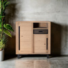 Meuble-bar-Jules-1niche-2portes-1tiroir-oak-wood-Authentic-Orient-ambi
