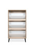 Meuble-chaussure-Vigo-49A-capuccino-front-open-Finori