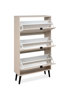 Meuble-chaussure-Vigo-49A-capuccino-side-open-Finori