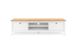 Meuble-tv-Bergen-55-front-decor-chene-artisan-blanc-100cm-Finori