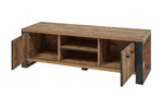 Meuble-tv-Onno-decor-tropix-157cm-ouvert-Bauwens-GBO