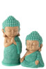 Moine-zen-50430-50432-resine-azur-Jolipa
