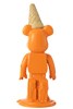 Ours-cornet-50039-resine-orange-Jolipa-02