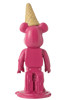 Ours-cornet-50045-resine-rose-Jolipa-02