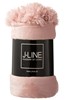 Plaid-Pompon-3480-Polyester-Rose-Bebe-02-Jolipa