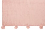 Plaid-Pompon-3480-Polyester-Rose-Bebe-03-Jolipa