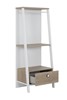 Portant-Marcel-decor-chene-blond-blanc-ouvert-Gautier