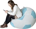 Pouf-Zitzak-Ball-tissu-cassis-light-grey-106-petrol-514-02-Comodi-Sofa