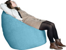 Pouf-Zitzak-Bean-tissu-cassis-petrol-514-02-Comodi-Sofa